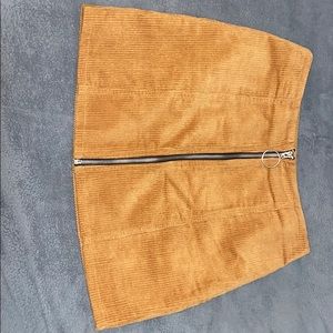 Corduroy skirt